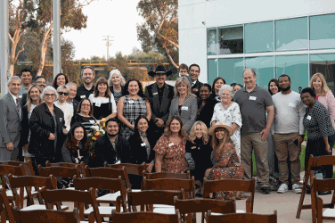 Group photo of grant winners